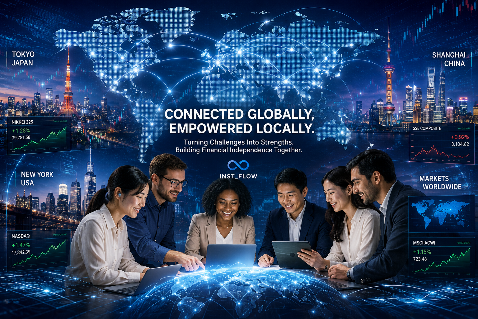 Connected globally empowered locally